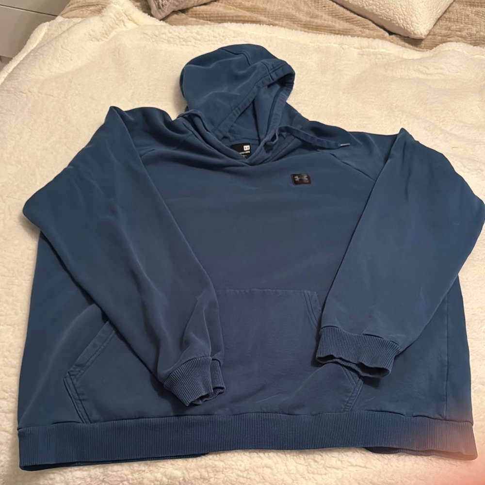 Under Armour Blue Pullover Sweatshirt Hoodie